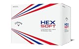 Callaway Golf Hex Soft Golfbälle, Weiß
