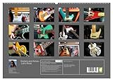 Guitars and Amps - Let's Rock (hochwertiger Premium Wandkalender 2025 DIN A2 quer), Kunstdruck in...