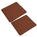 Haofy Macaron-Pad, Backmatte, Küchenutensilien, 30 Löcher, Silikonmatte, Umweltfreundlich, Set mit...