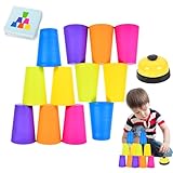 Stapeln von Babys – Stapelbecher | Stapel Cup | Speed Stack Training Game Spielzeug für Kinder...