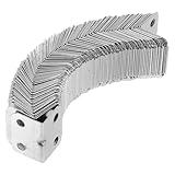 Hoement 100 Stück Teiliges Metallwinkel Inneneckverbinder Kleine Eckwinkel Möbelbefestigung für...