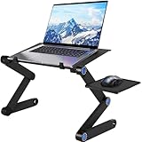 Cunsieun Laptoptisch für Bett Computertisch Notebooktisch Lapdesk,Folding Betttisch 360 Grad...