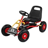 KETTLER Kettcar Retro I Tretauto mit Luftreifen I für Kinder ab 3 Jahren I Retro-Design I...