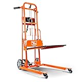 SuperHandy Material Hebewinde Stapler, Palettenwagen, Hubtisch, Gabelheber, 150 kg, 100cm maximale...