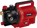 Einhell Gartenpumpe GC-GP 1045 (1.050 W, max. 4500 L/h, max. Förderhöhe 48 m, Wasserfüllanzeige,...