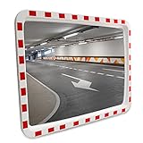 LABT Verkehrsspiegel rechteckig 40 x 60 cm Straße Überwachungsspiegel Sicherheitsspiegel...