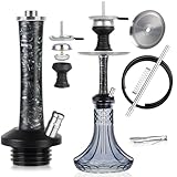 REANICE Hookah Set Complete Portable Shisha Die Edelstahlstange ist sehr langlebig Shisha...