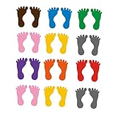 Hohopeti 12 Paare Fußabdruck-aufkleber Spielzeug Für Kleinkinder Teppiche Für Kinder...