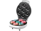 Rosenstein & Söhne Mini Donut Maschine: Mini-Donut-Maker, antihaftbeschichtet, 1.000 Watt (Donut...