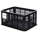 Basil B.V. Unisex – Erwachsene Crate Fahrradkaste, Schwarz, 40.4x29.8x20.2cm