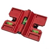 Magnetische Zaunpfostenwaage mit verstellbarem Gurt und 3 Ampullen, entworfen für horizontale und...