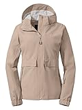 Schöffel Damen Jacket Lausanne L, Funktionsjacke mit Kapuze, wasserdichte Übergangsjacke mit...