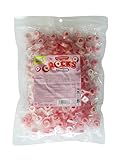 Handmade Rockbonbons & Herzbonbons 1 kg (ca. 250 Stück) – Retro Bonbons mit Fruchtgeschmack -...