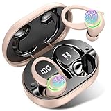 Kabellose Ohrhörer, Bluetooth 5.3 Kopfhörer, 50H + Spielzeit, Stereo, Geräuschunterdrückung,...