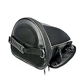 MIGHTYDUTY Hecktasche Motorrad Wasserdicht Multifunktionale Tankrucksack Zum Mitnehmen PU Leder...