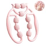 Massageroller, Massageroller Beine, Massagerolle mit Griff Bein, Anti Cellulite Roller, 360 °...