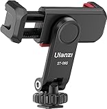 ULANZI ST-06S Handyhalterung Handy Stativ Adapter Zubehör für Tripod Selfie Stick Smartphone...