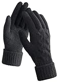 TRENDOUX Winter Handschuhe Damen Thermo, Warm Elastisch Touchscreen Handschuhe, Flauschige Handy...