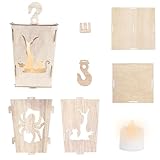 Halloween-Laternen, Halloween-Laternen, Halloween-Laterne, Innendekoration, Holzlaterne,...