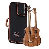 Ortega Guitars Tenor Ukulele & Ukebass - elektro-akustische Doppelhalsukulele - Custom Built Series...