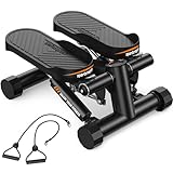 Sportsroyals Stair Stepper for Exercises-Twist Stepper with Resistance Bands and 150KG Weight...