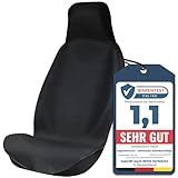 Upgrade4cars wasserdichter Autositzschoner für Vordersitze | Fahrersitz Schonbezug für Werkstatt,...