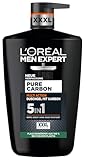 L'Oréal Men Expert XXXL 5in1 Duschgel und Shampoo für Männer, Duschbad zur Reinigung von Körper,...