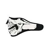 ThreeH Motorrad Halbe Gesichtsmaske Leichte 2 in 1 Snowboard Ski Fahrrad Warme Gesichtsabdeckung...