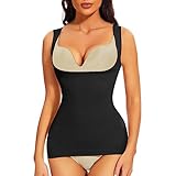 Joyshaper Shapewear Unterhemd Damen Top Unterbrust Body Shaper Bauchweg Top Shape Hemd Nahtlos...
