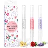 Makartt Nagelöl Stift Cuticle Oil Pen - 3 Nagelpflegestift Revitalisierendes Nagelhautöl für die...