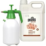Envira Spinnen Abwehrspray 5 Liter + 2L Drucksprüher - Spray mit Langzeitwirkung gegen Spinnen,...