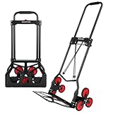 YEAUPE PRO Sackkarre, 80-100kg Tragkraft Klappbare Sackkarre, Höhenverstellbar & Treppensteiger...