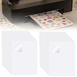 Bedruckbares Vinyl Aufkleberpapier A4 Aufkleber Druckerpapier Matte Etiketten Selbstklebend...