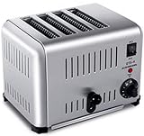Brotmaschine Kommerzieller Luxus 4-teiliger Ofen Toaster Frühstücksmaschine Toaster Röstmaschine
