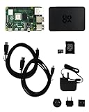 Atxx Raspberry Pi 4 4GB Starter Kit – Gehäuse, Netzteil, 2 Micro-HDMI zu HDMI Kabel, Micro SD...