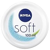 NIVEA Soft erfrischende Feuchtigkeitscreme (100 ml), leichte Creme mit Vitamin E und 100%...