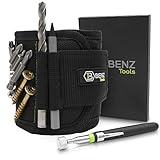 BENZ Tools® Magnetarmband Handwerker inkl. Magnetstab zum halten von Schrauben und Nägel I...