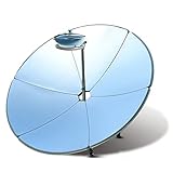 Kotsy Solarofen,Solargrill Φ1.5m 1800 W Tragbaren Parabolischen Konzentrierender Sonnenkocher mit...