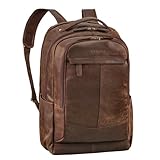 STILORD 'Maxim' Premium XL Business Rucksack Herren Leder Vintage Lederrucksack Damen Laptop 17 bis...