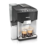 Siemens Kaffeevollautomat EQ500 integral TQ513D01, viele Kaffeespezialitäten, Milchaufschäumer,...