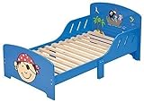4Uniq Kinderbett Pirat blau lackiert Bettgestell Spielbett Holzbett Bett
