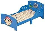 4Uniq Kinderbett Pirat blau lackiert Bettgestell Spielbett Holzbett Bett