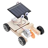 DOITOOL Solarauto Bausatz Für Kinder DIY Solarfahrzeug Basteln Holzmodell Spielzeug Fördert...