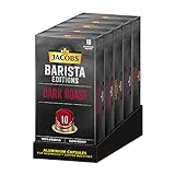 Jacobs Kaffeekapseln Barista Editions Vielfaltspaket, 50 Nespresso® kompatible Kapseln, 4...
