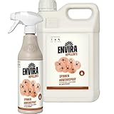 Envira Spinnen Abwehrspray 500 ml + 5 Liter - Spray mit Langzeitwirkung gegen Spinnen,...