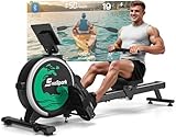 Rudergerät für Zuhause, EvoSpark Rudergerät mit 16 Stufen Widerstand, APP-Verbindung, Upgrade...