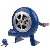 JOUFNING Iron Gear Popcorn-Ventilator - Handkurbel Schmied Schmiede Gebläse, Manuelles...