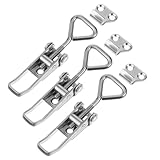 3 Stück Spannverschluss Edelstahl Set Hebel Verschluss Spannverschlüsse Kniehebelspanner...