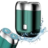 Elektrischer Rasierer, 2026 Mini Rasierer Herren Elektrisch,IPX7 Wasserdicht Elektrischer Rasierer...