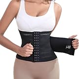 Taillentrainer,Verstellbarer Bauchweggürtel,Waist Trainer Damen,Fitness Waisttrainer,Fitness Sauna...